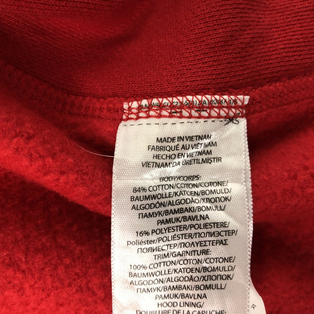 Ralph Lauren POLO RALPH LAUREN Sweat Full Zip Hoodie Men's XXL cotton red type Vintage Second Hand