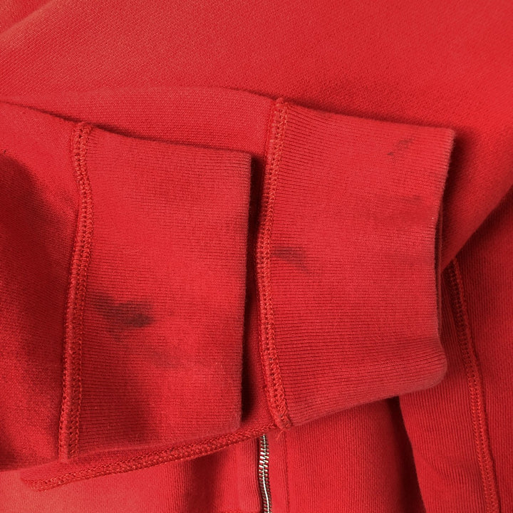 Ralph Lauren POLO RALPH LAUREN Sweat Full Zip Hoodie Men's XXL cotton red type Vintage Second Hand
