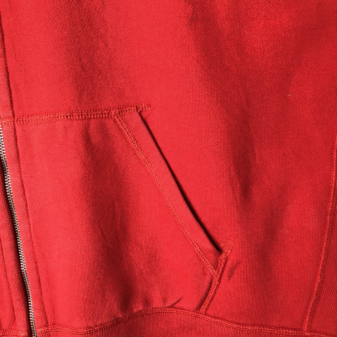 Ralph Lauren POLO RALPH LAUREN Sweat Full Zip Hoodie Men's XXL cotton red type Vintage Second Hand