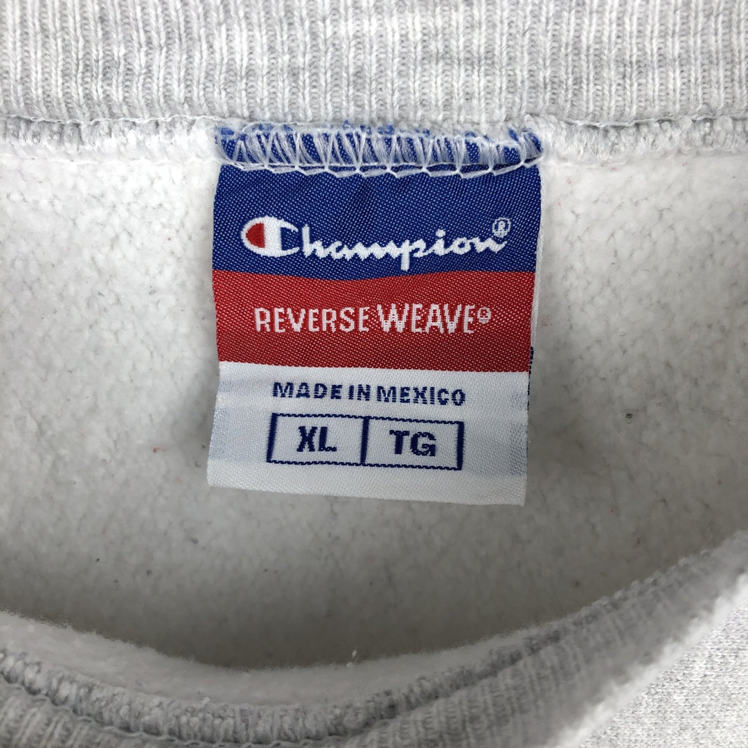 2000'S Champion Reverse Weave 2001 Rose Bowl Purdue University College Sweatshirt cotton gray type Vintage Second Hand