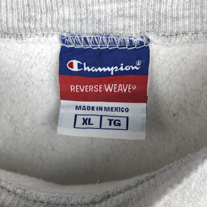 2000'S Champion Reverse Weave 2001 Rose Bowl Purdue University College Sweatshirt cotton gray type Vintage Second Hand