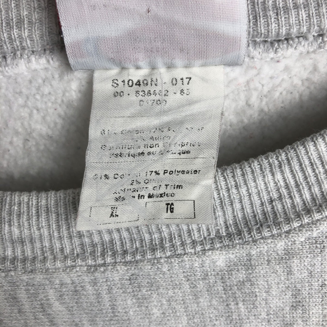 2000'S Champion Reverse Weave 2001 Rose Bowl Purdue University College Sweatshirt cotton gray type Vintage Second Hand
