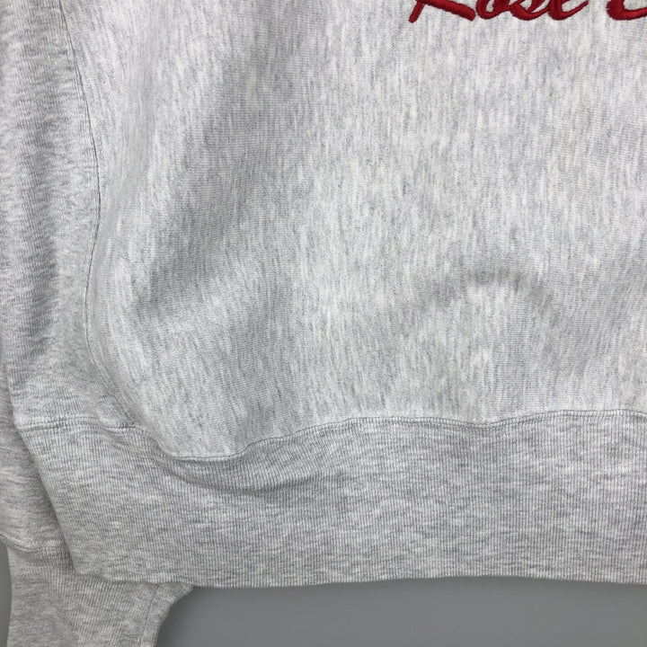 2000'S Champion Reverse Weave 2001 Rose Bowl Purdue University College Sweatshirt cotton gray type Vintage Second Hand