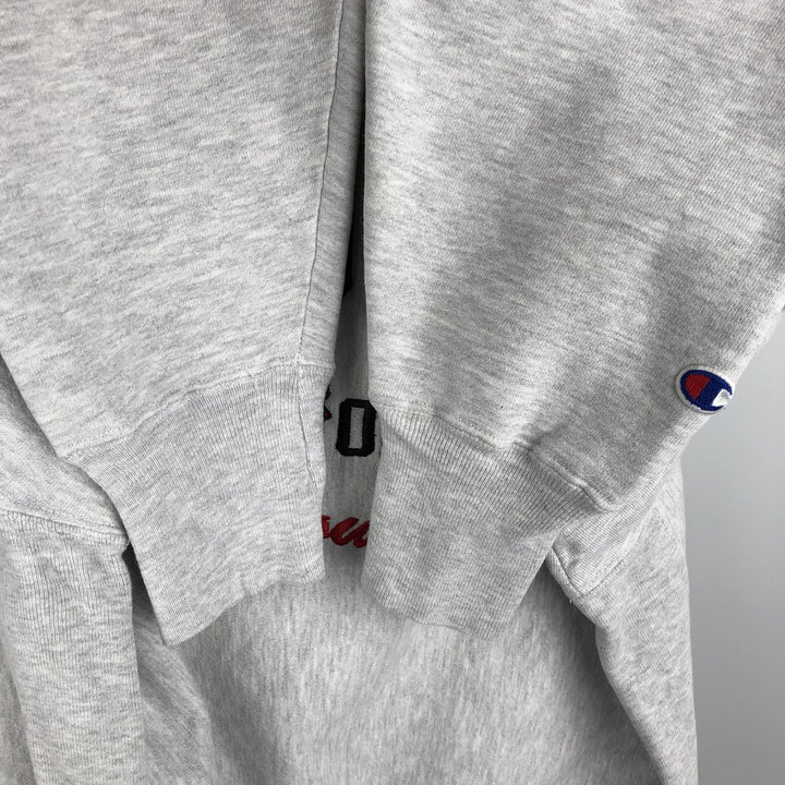2000'S Champion Reverse Weave 2001 Rose Bowl Purdue University College Sweatshirt cotton gray type Vintage Second Hand