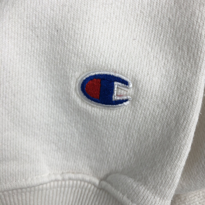 Champion Reverse Weave Solid Color Blank Sweatshirt, Men's Size Medium unclear white type Vintage Second Hand