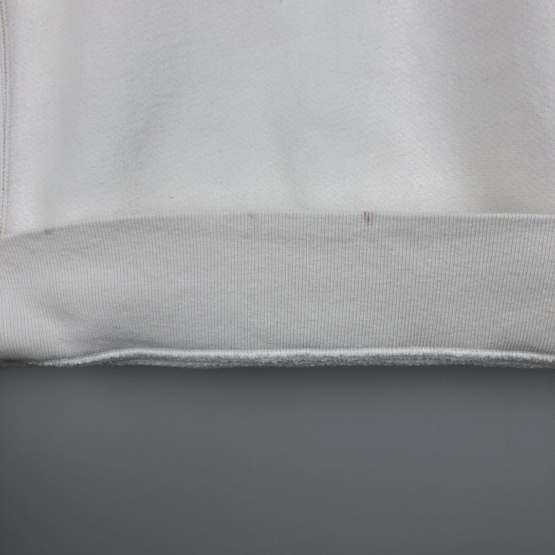 Champion Reverse Weave Solid Color Blank Sweatshirt, Men's Size Medium unclear white type Vintage Second Hand
