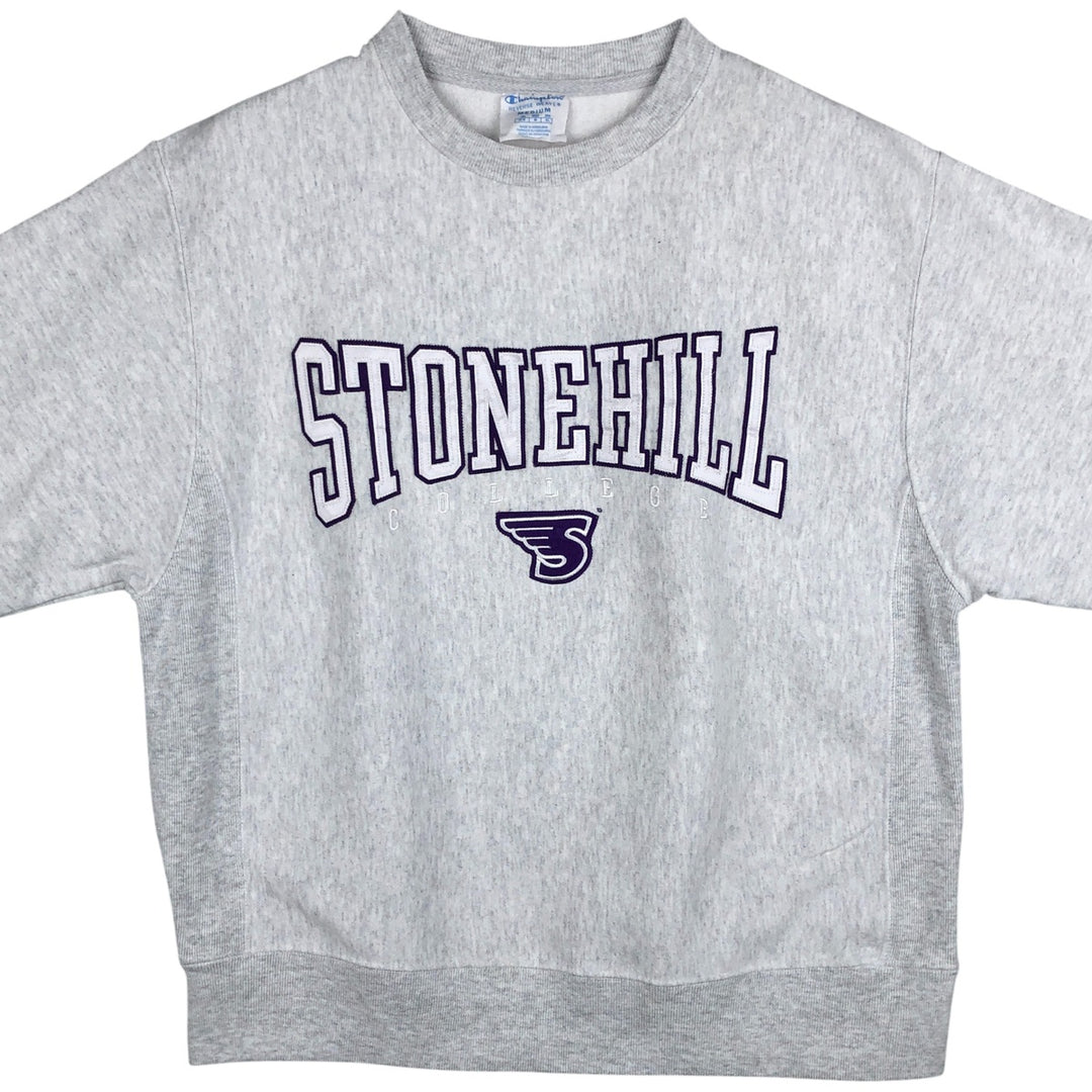 Champion REVERSE WEAVE Reverse Weave College Sweatshirt Trainer Men's M size cotton gray type Vintage Second Hand