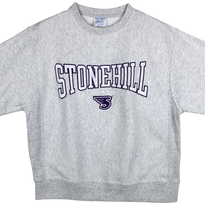 Champion REVERSE WEAVE Reverse Weave College Sweatshirt Trainer Men's M size cotton gray type Vintage Second Hand