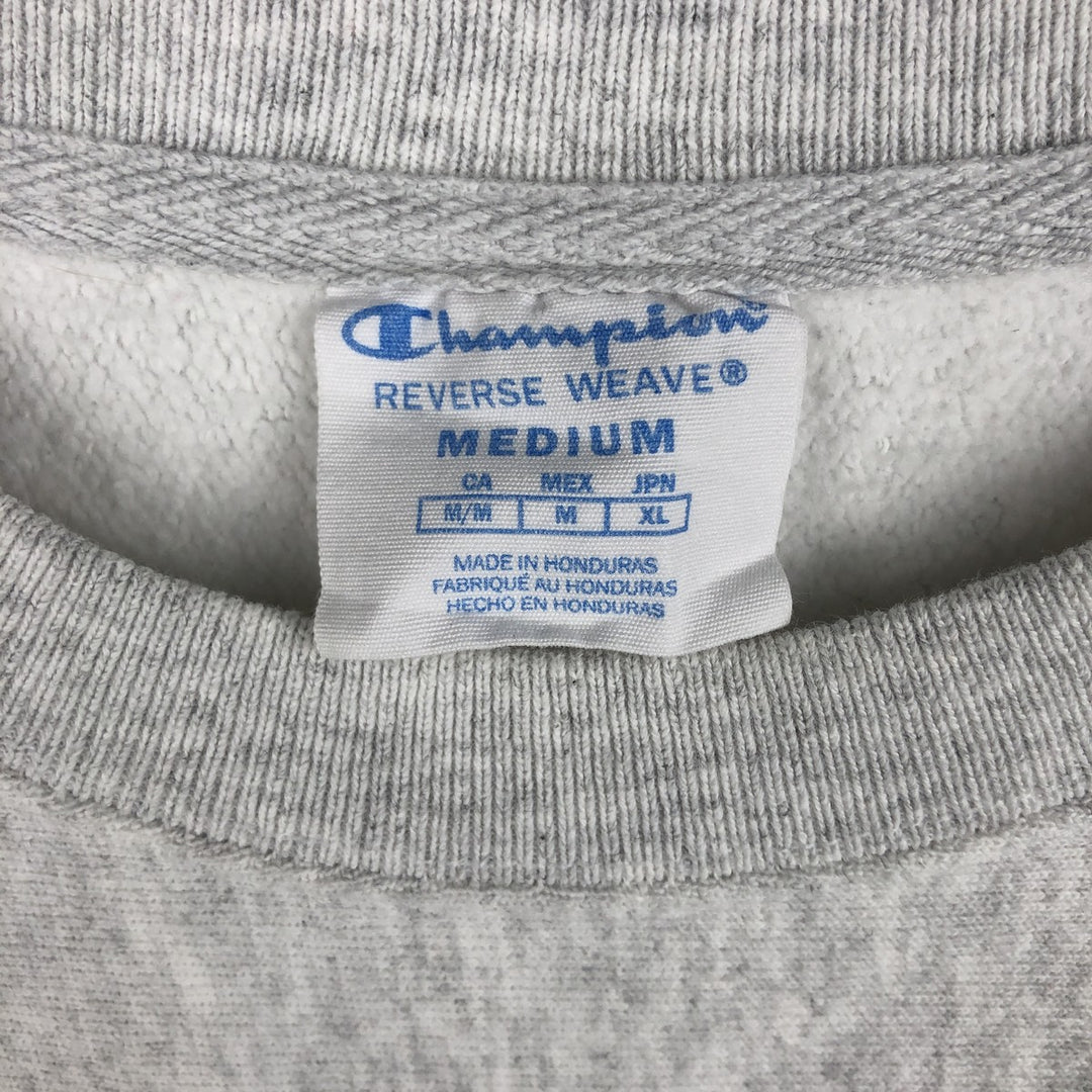 Champion REVERSE WEAVE Reverse Weave College Sweatshirt Trainer Men's M size cotton gray type Vintage Second Hand