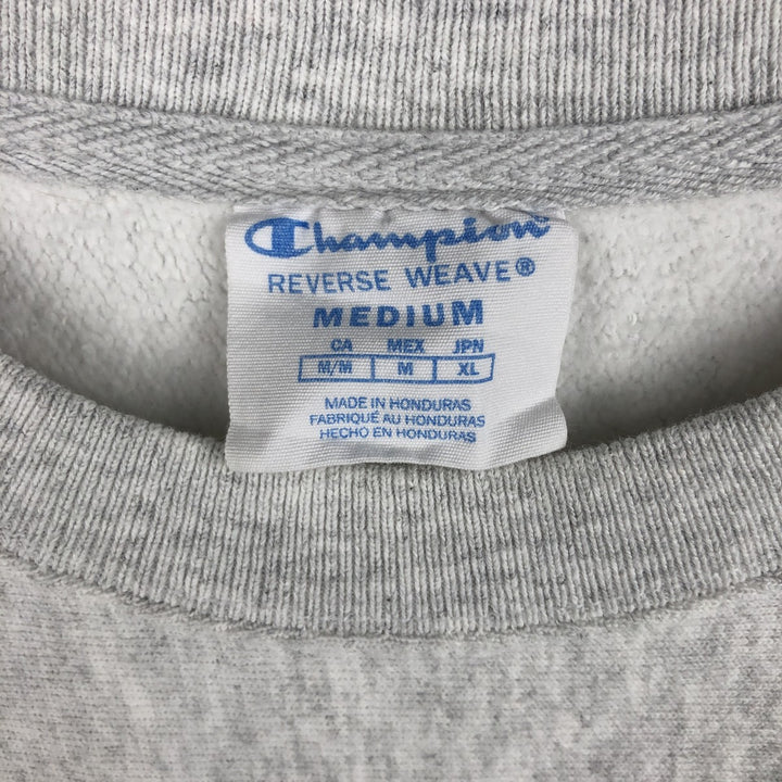 Champion REVERSE WEAVE Reverse Weave College Sweatshirt Trainer Men's M size cotton gray type Vintage Second Hand
