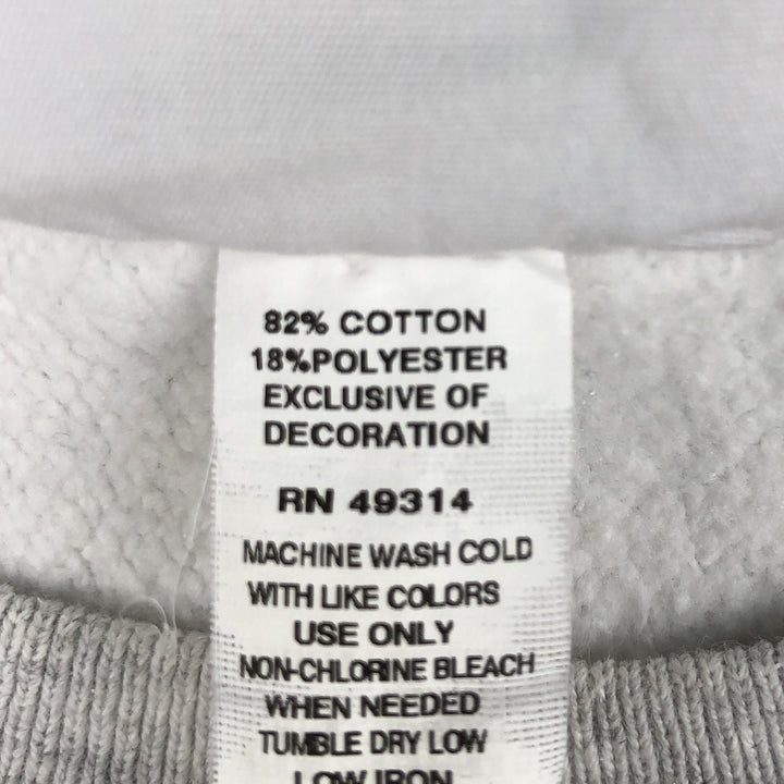 Champion REVERSE WEAVE Reverse Weave College Sweatshirt Trainer Men's M size cotton gray type Vintage Second Hand