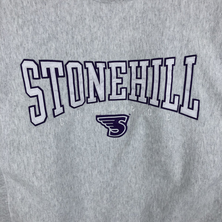 Champion REVERSE WEAVE Reverse Weave College Sweatshirt Trainer Men's M size cotton gray type Vintage Second Hand