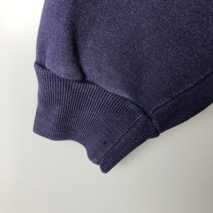 90'S Champion One-Point Logo Sweatshirt, Made in USA, Men's Size L, Vintage cotton purple type Vintage Second Hand