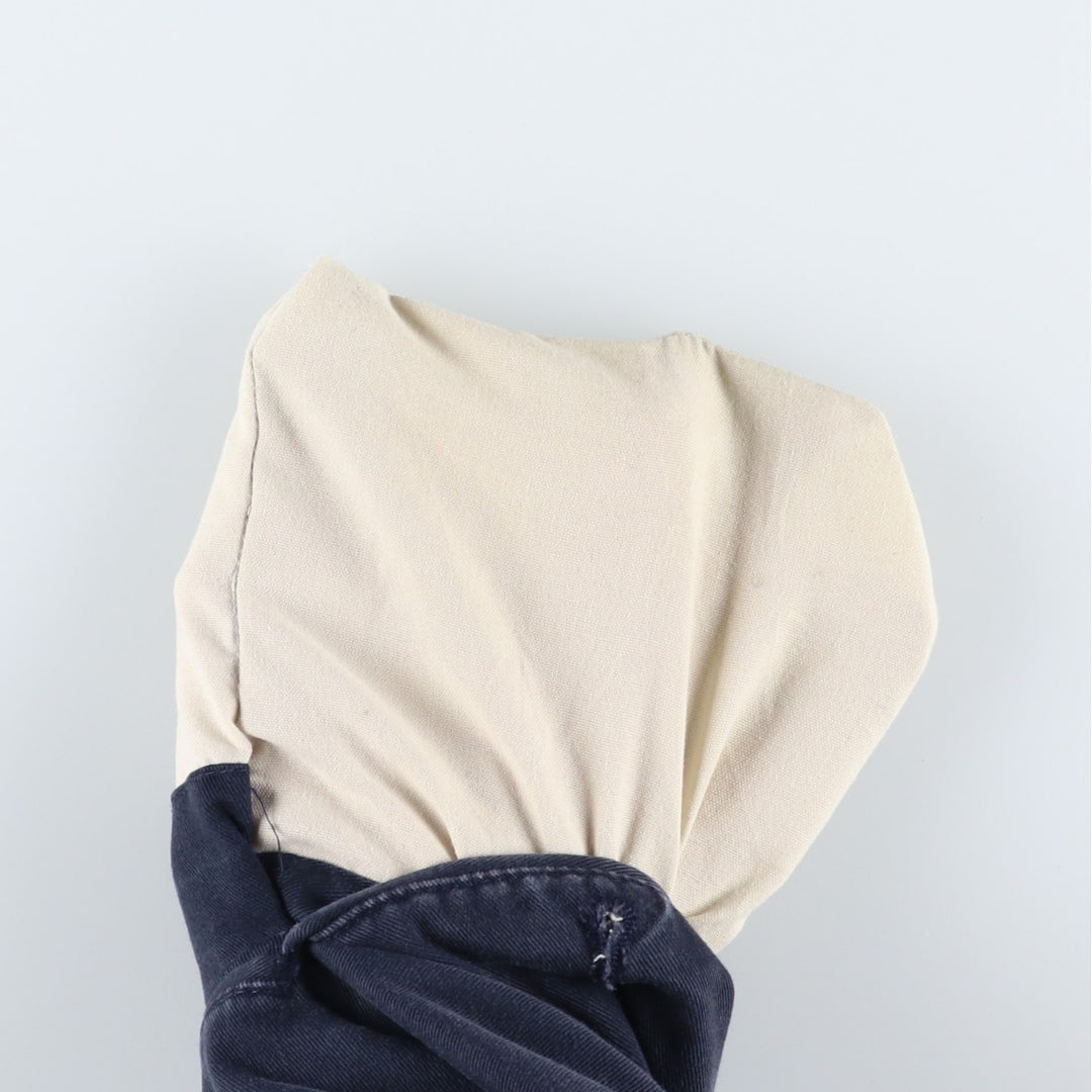 Ralph Lauren Polo Ralph Lauren Two-pleat Chino Pants for Men, W32 equivalent cotton navy blue type Vintage Second Hand