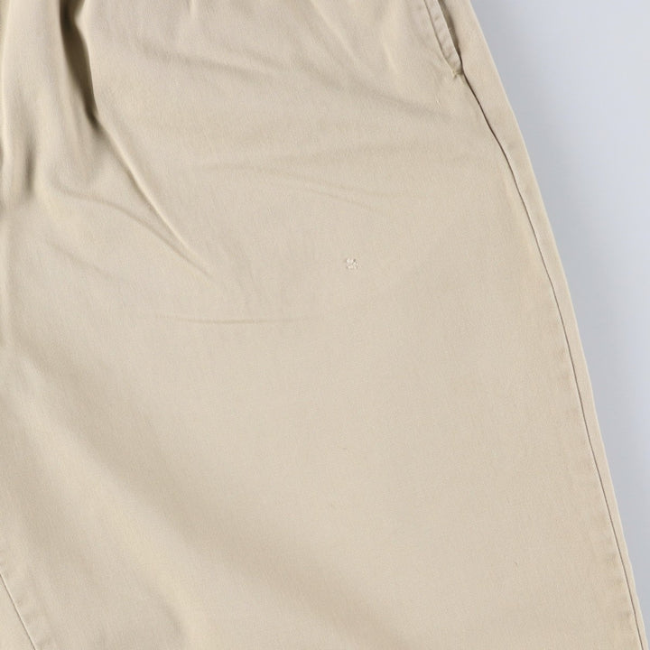 Ralph Lauren Polo Ralph Lauren Two-pleat Chino Pants for Men, W32 equivalent cotton Beige type Vintage Second Hand