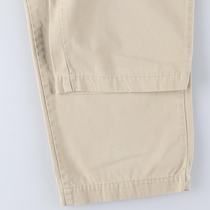 Ralph Lauren Polo Ralph Lauren Two-pleat Chino Pants for Men, W32 equivalent cotton Beige type Vintage Second Hand