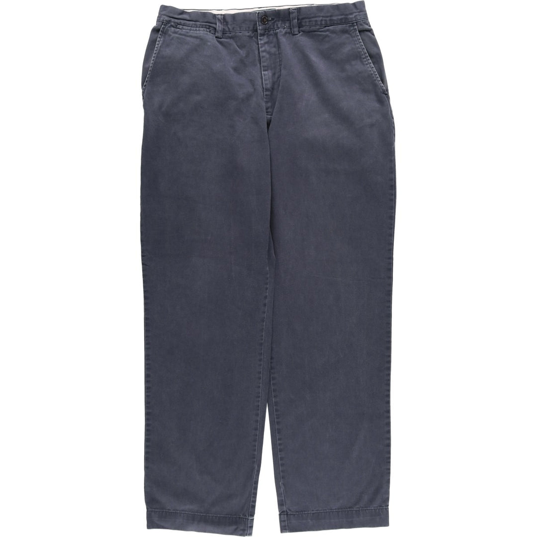 Ralph Lauren POLO by Ralph Lauren Chino Pants Men's W34 equivalent cotton navy blue type Vintage Second Hand