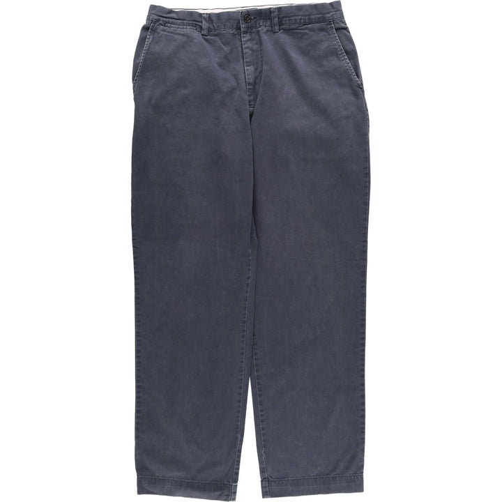 Ralph Lauren POLO by Ralph Lauren Chino Pants Men's W34 equivalent cotton navy blue type Vintage Second Hand
