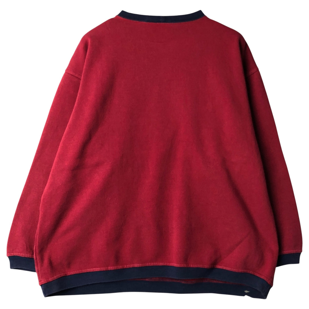Levi's logo sweatshirt, women's size L cotton wine-red Vintage Second Hand
