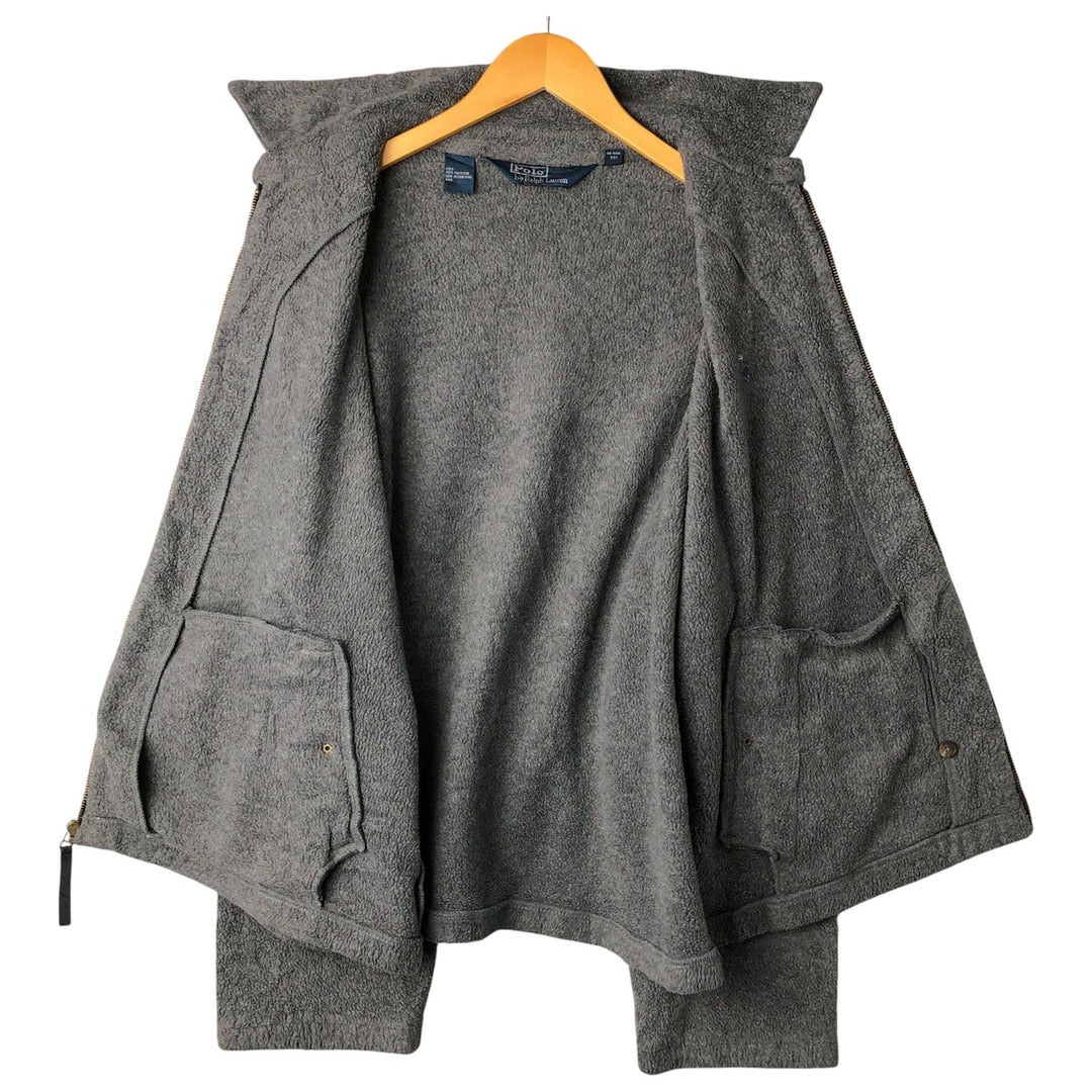 Ralph Lauren POLO by Ralph Lauren Swing Top Fleece Jacket, Men's XL polyester gray type Vintage Second Hand