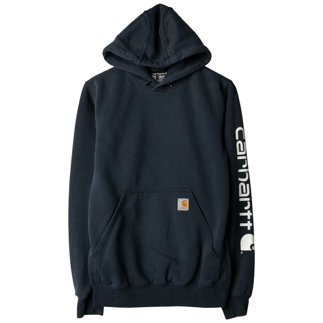 Carhartt Loose Fit Pullover Hoodie, Men's Size XS unclear navy blue type Vintage Second Hand