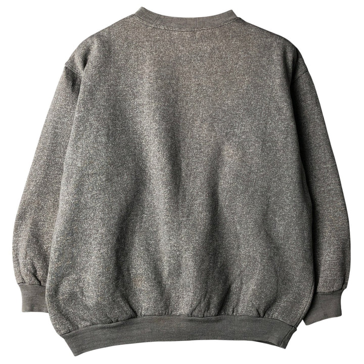 Logo sweatshirt, women's size M unclear gray type Vintage Second Hand