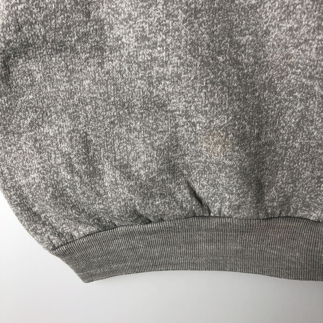 Logo sweatshirt, women's size M unclear gray type Vintage Second Hand