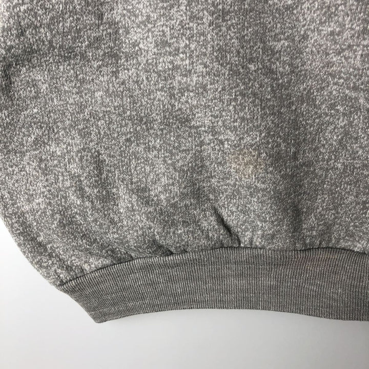 Logo sweatshirt, women's size M unclear gray type Vintage Second Hand
