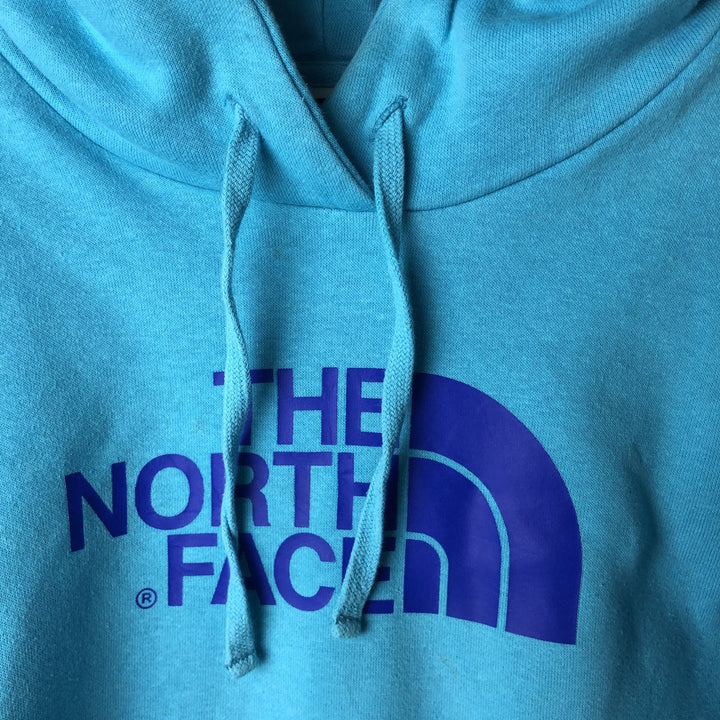 The North Face Women's Pullover Hoodie, Size L cotton Blue type light blue Vintage Second Hand