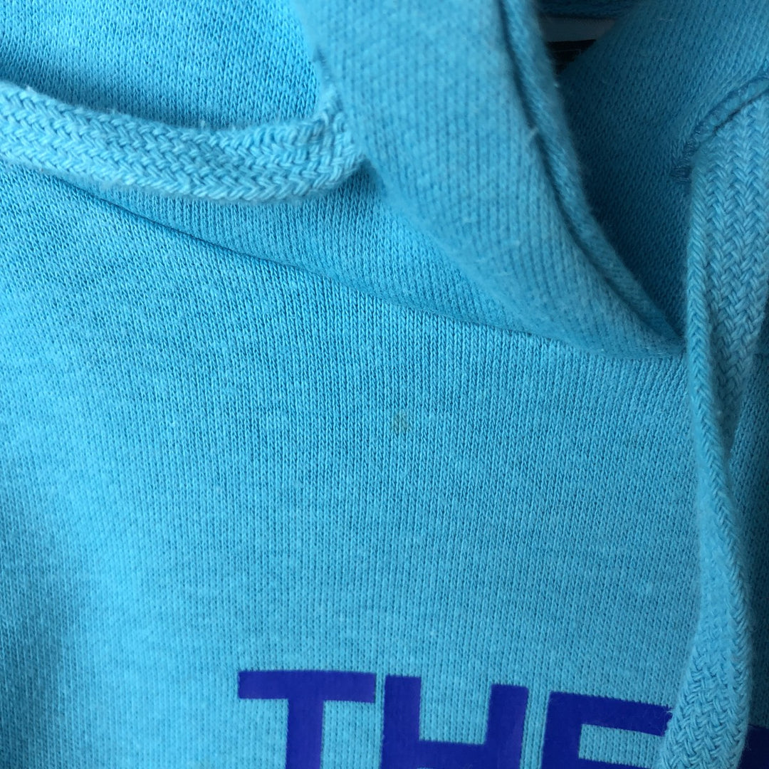 The North Face Women's Pullover Hoodie, Size L cotton Blue type light blue Vintage Second Hand