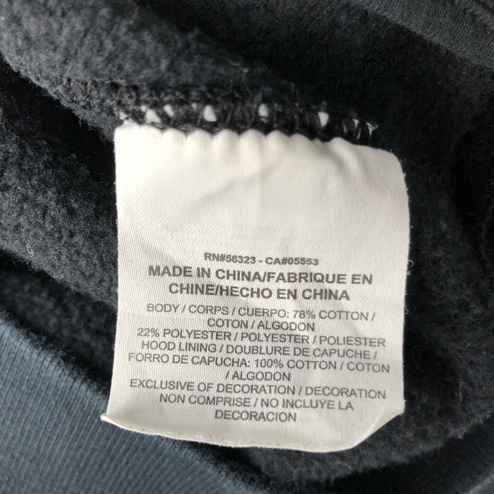 Nike Jordan Sweat Full Zip Hoodie, Men's Size Small cotton black type Vintage Second Hand