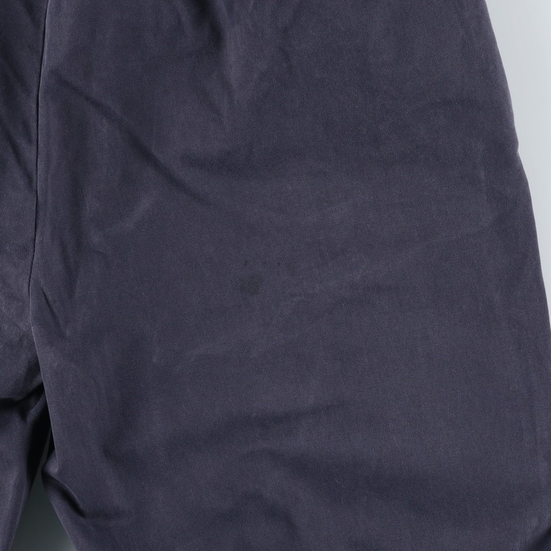 Ralph Lauren POLO by Ralph Lauren Chino Pants Men's W32 equivalent cotton navy blue type Vintage Second Hand