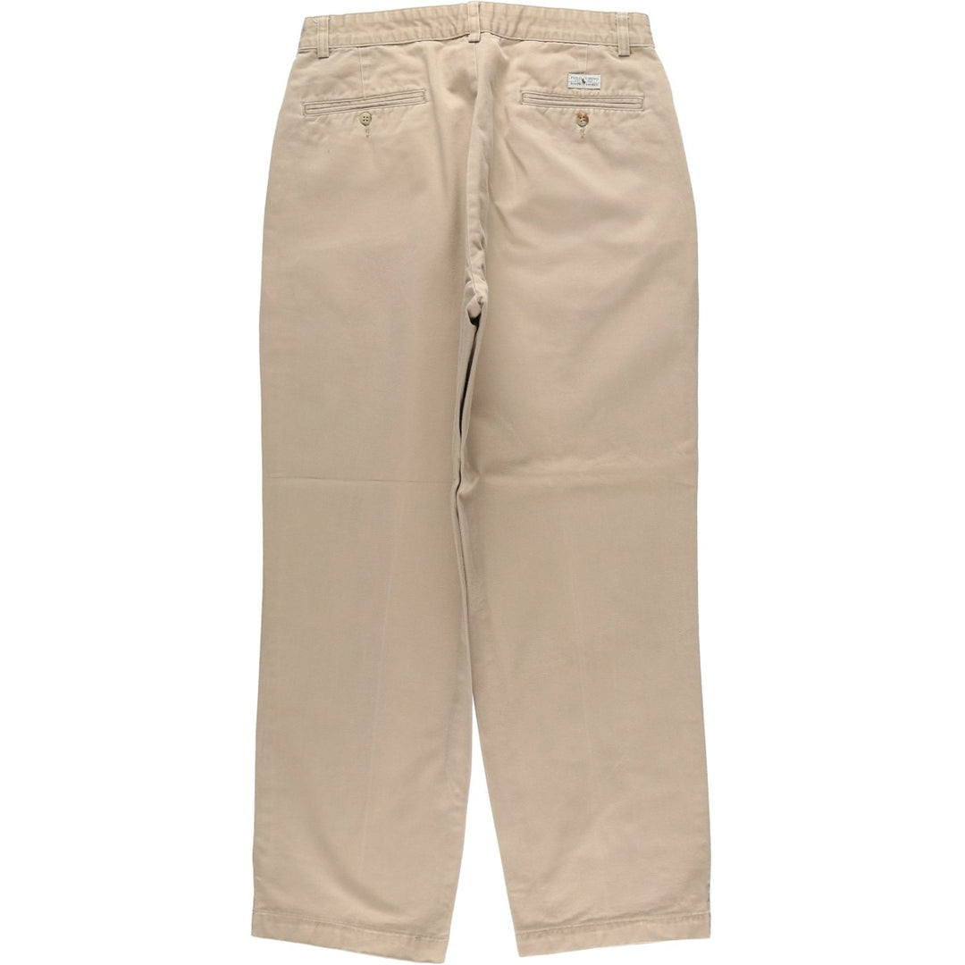 Ralph Lauren Polo Ralph Lauren Chino Pants Men's W32 equivalent cotton Beige type Vintage Second Hand