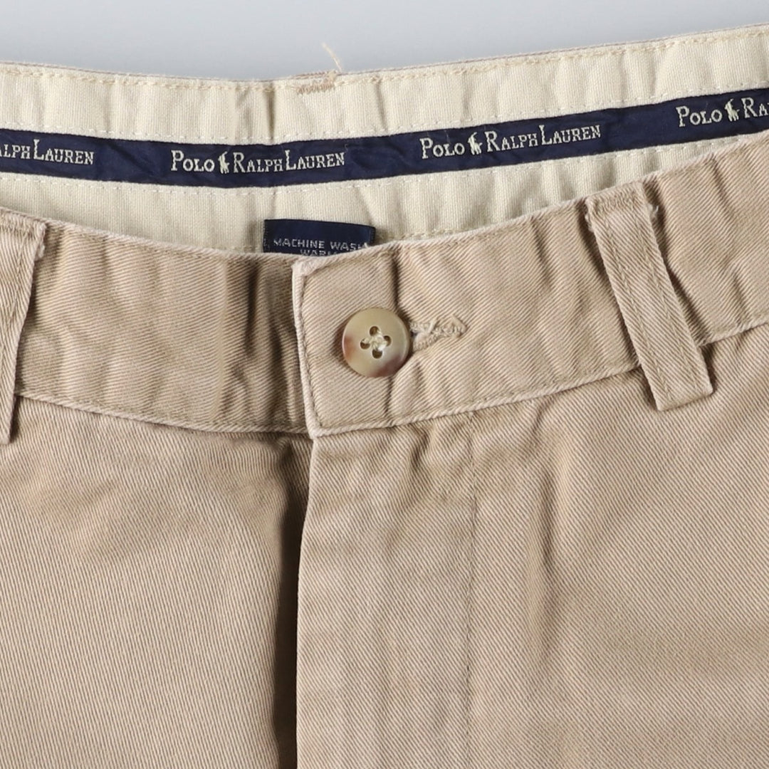 Ralph Lauren Polo Ralph Lauren Chino Pants Men's W32 equivalent cotton Beige type Vintage Second Hand
