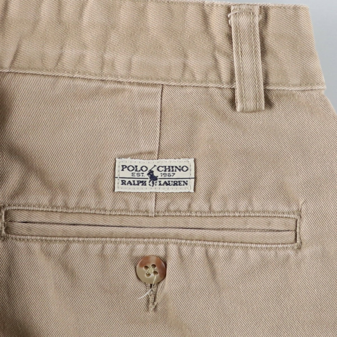 Ralph Lauren Polo Ralph Lauren Chino Pants Men's W32 equivalent cotton Beige type Vintage Second Hand