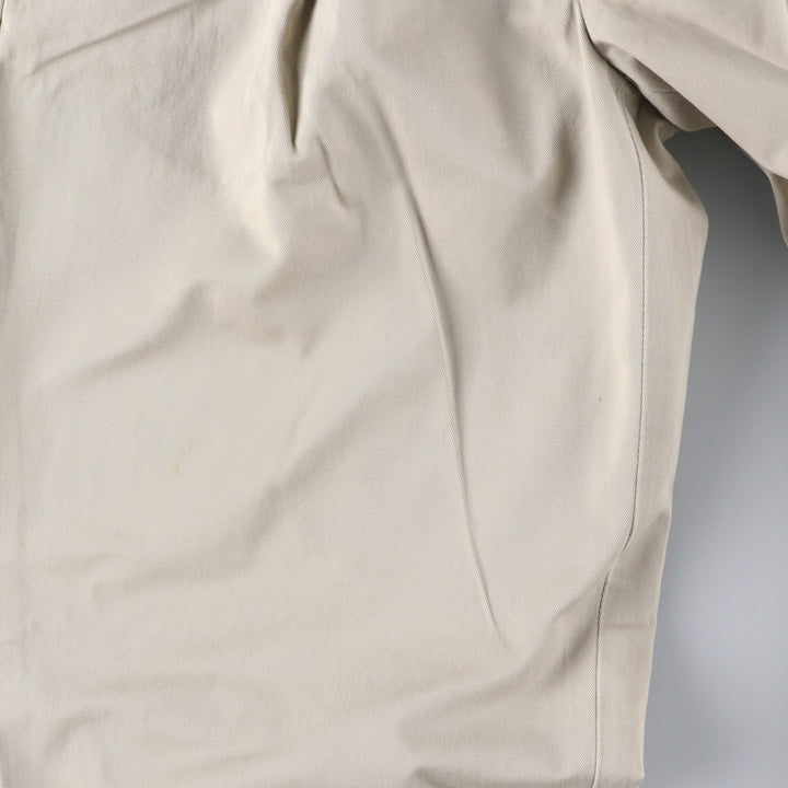 Ralph Lauren POLO by Ralph Lauren ANDREW PANT Two-pleat chino pants for men, equivalent to W34 cotton Beige type Vintage Second Hand