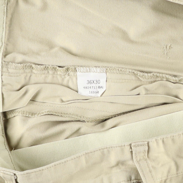 Ralph Lauren POLO by Ralph Lauren Two-pleat Chino Pants for Men, W36 cotton Beige type Vintage Second Hand
