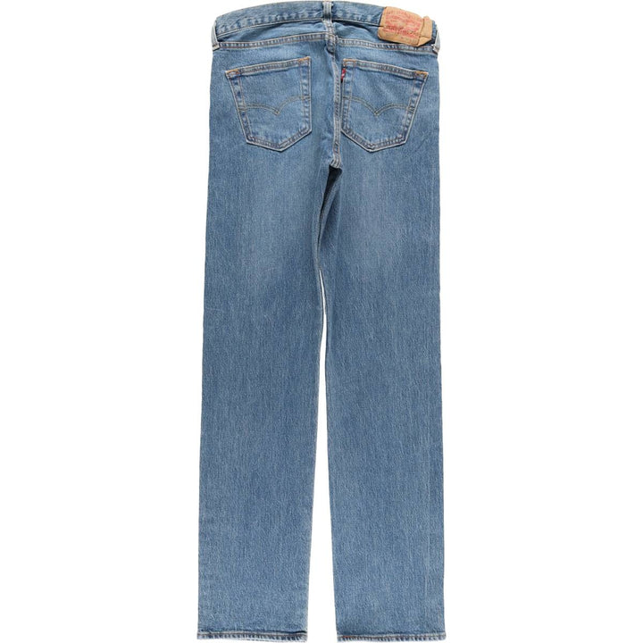 Levi's 501 straight denim pants for men, equivalent to w31 cotton blue type Vintage Second Hand
