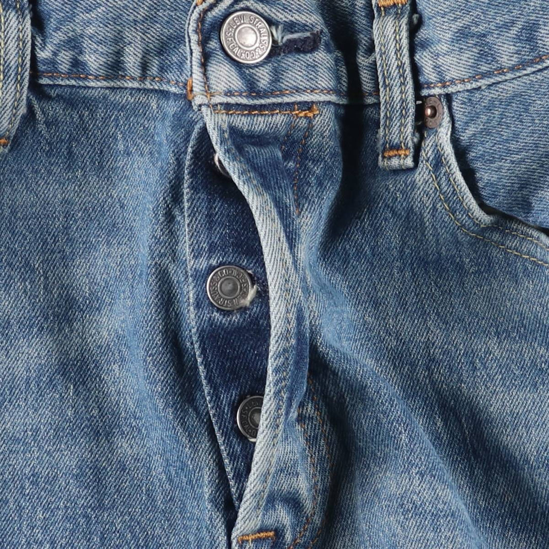 Levi's 501 straight denim pants for men, equivalent to w31 cotton blue type Vintage Second Hand