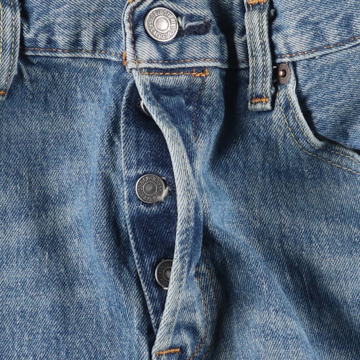 Levi's 501 straight denim pants for men, equivalent to w31 cotton blue type Vintage Second Hand