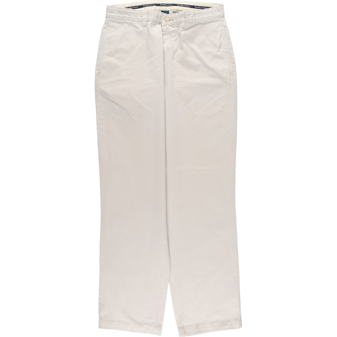 Ralph Lauren Polo Ralph Lauren Chino Pants, Men's Size W31 (approx.) cotton Beige type Vintage Second Hand