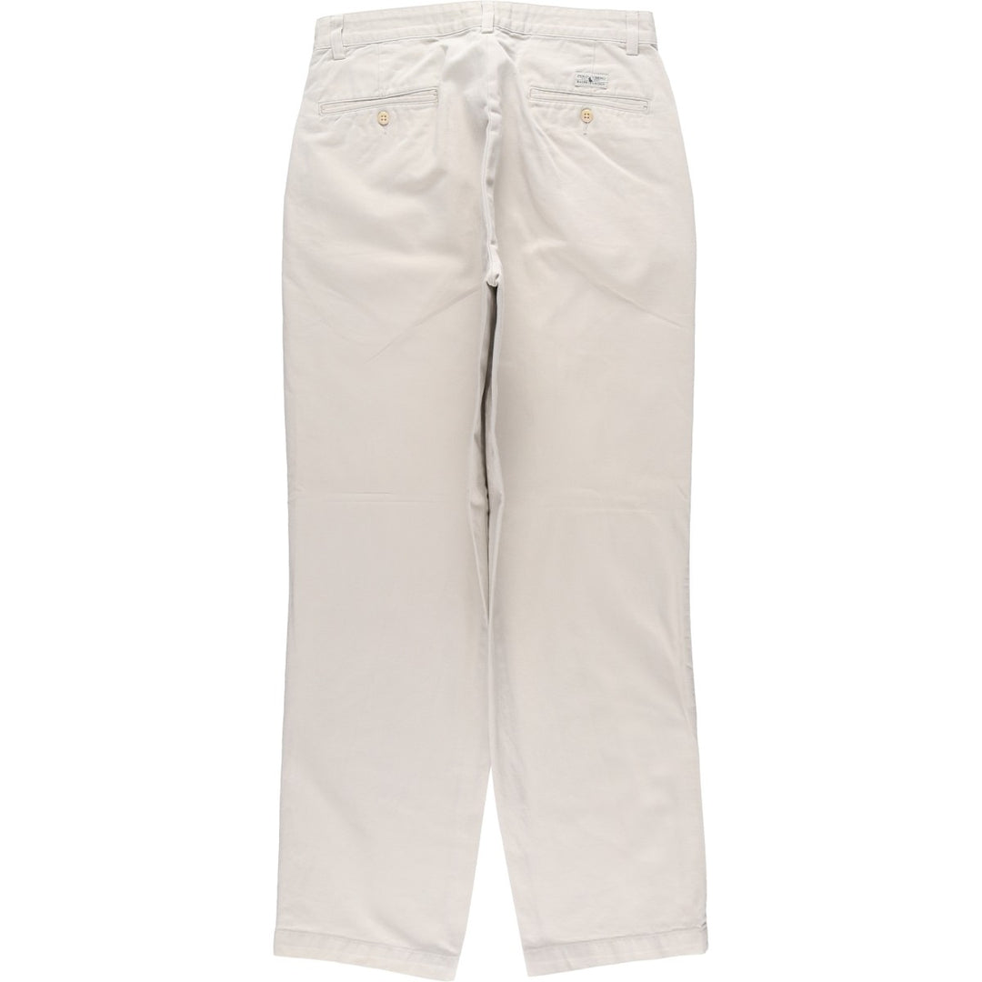 Ralph Lauren Polo Ralph Lauren Chino Pants, Men's Size W31 (approx.) cotton Beige type Vintage Second Hand