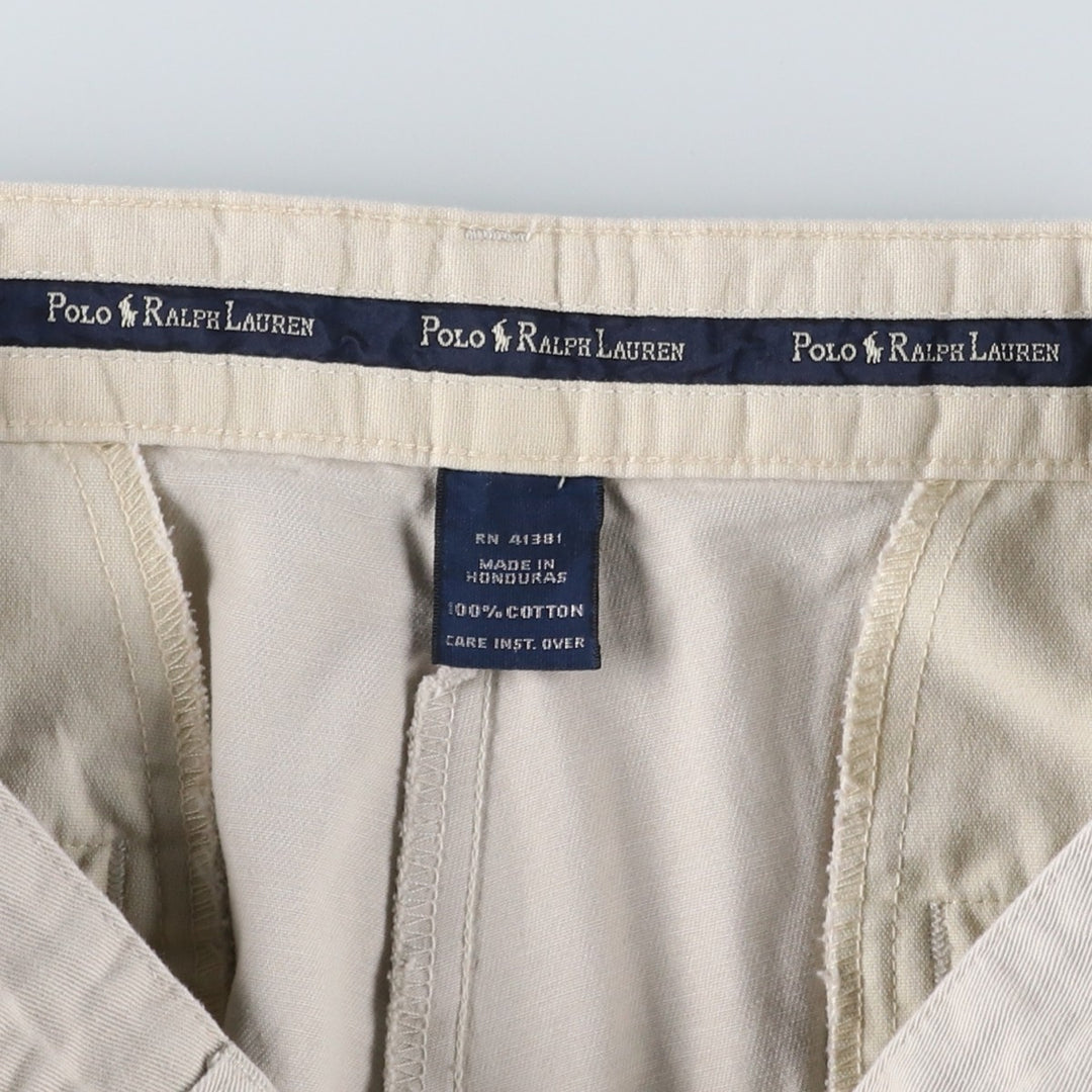 Ralph Lauren Polo Ralph Lauren Chino Pants, Men's Size W31 (approx.) cotton Beige type Vintage Second Hand