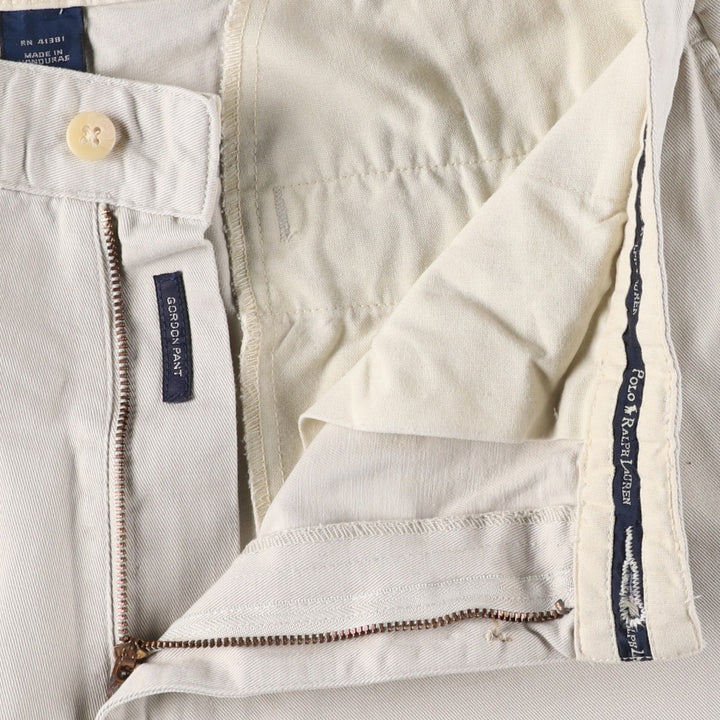 Ralph Lauren Polo Ralph Lauren Chino Pants, Men's Size W31 (approx.) cotton Beige type Vintage Second Hand