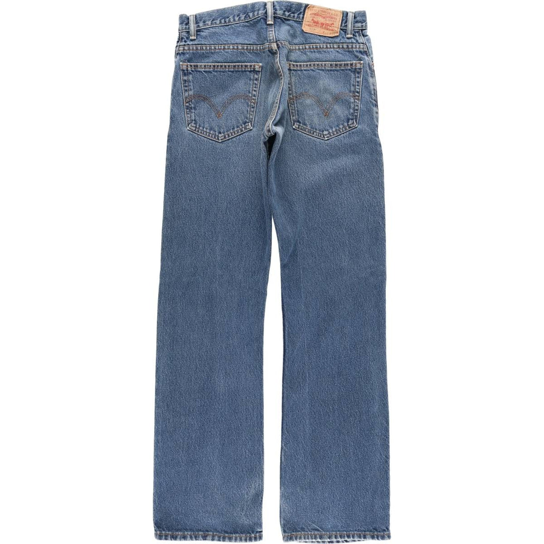 Levi's 517 BOOT CUT Bootcut denim pants for men, size w32 cotton blue type Vintage Second Hand
