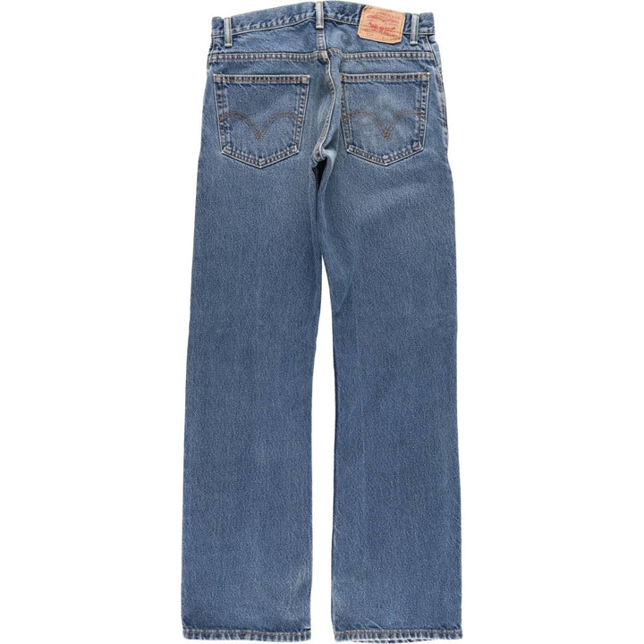 Levi's 517 BOOT CUT Bootcut denim pants for men, size w32 cotton blue type Vintage Second Hand