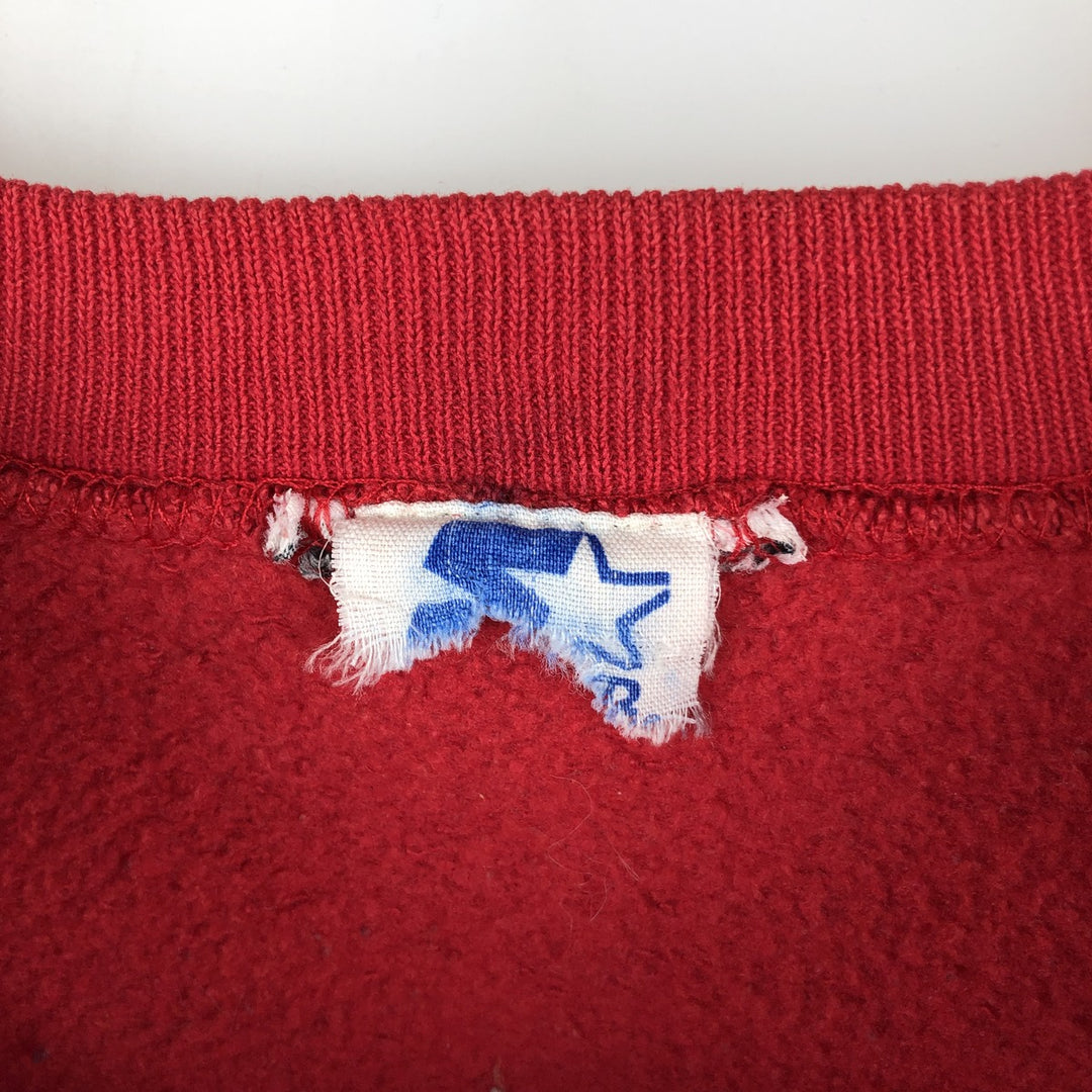 Vintage 90'S NFL San Francisco 49ers printed sweatshirt, size L, men's unclear red type Vintage Second Hand