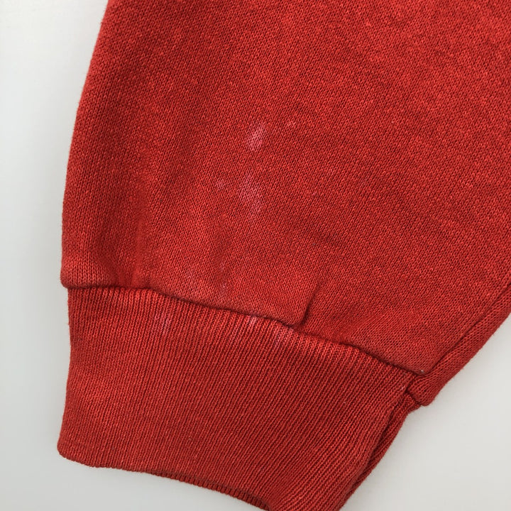 90'S TRENCH NFL San Francisco 49ers Printed Sweatshirt, Made in USA, Men's Size XL cotton red type Vintage Second Hand