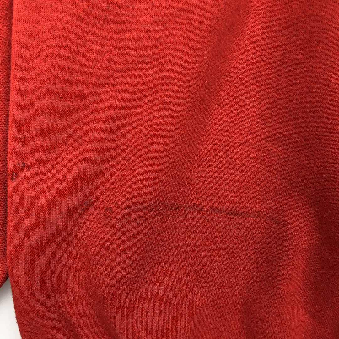90'S TRENCH NFL San Francisco 49ers Printed Sweatshirt, Made in USA, Men's Size XL cotton red type Vintage Second Hand