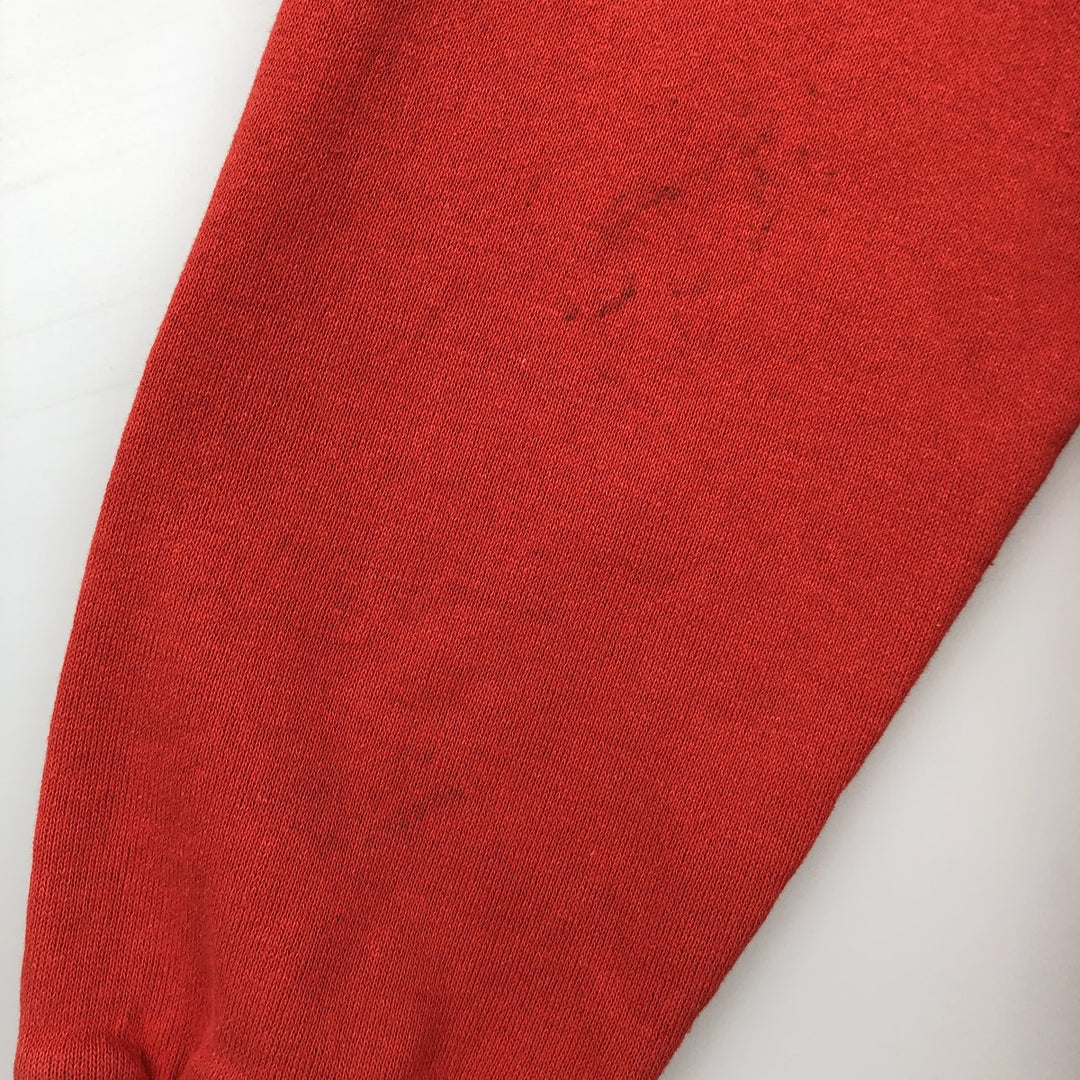 90'S TRENCH NFL San Francisco 49ers Printed Sweatshirt, Made in USA, Men's Size XL cotton red type Vintage Second Hand